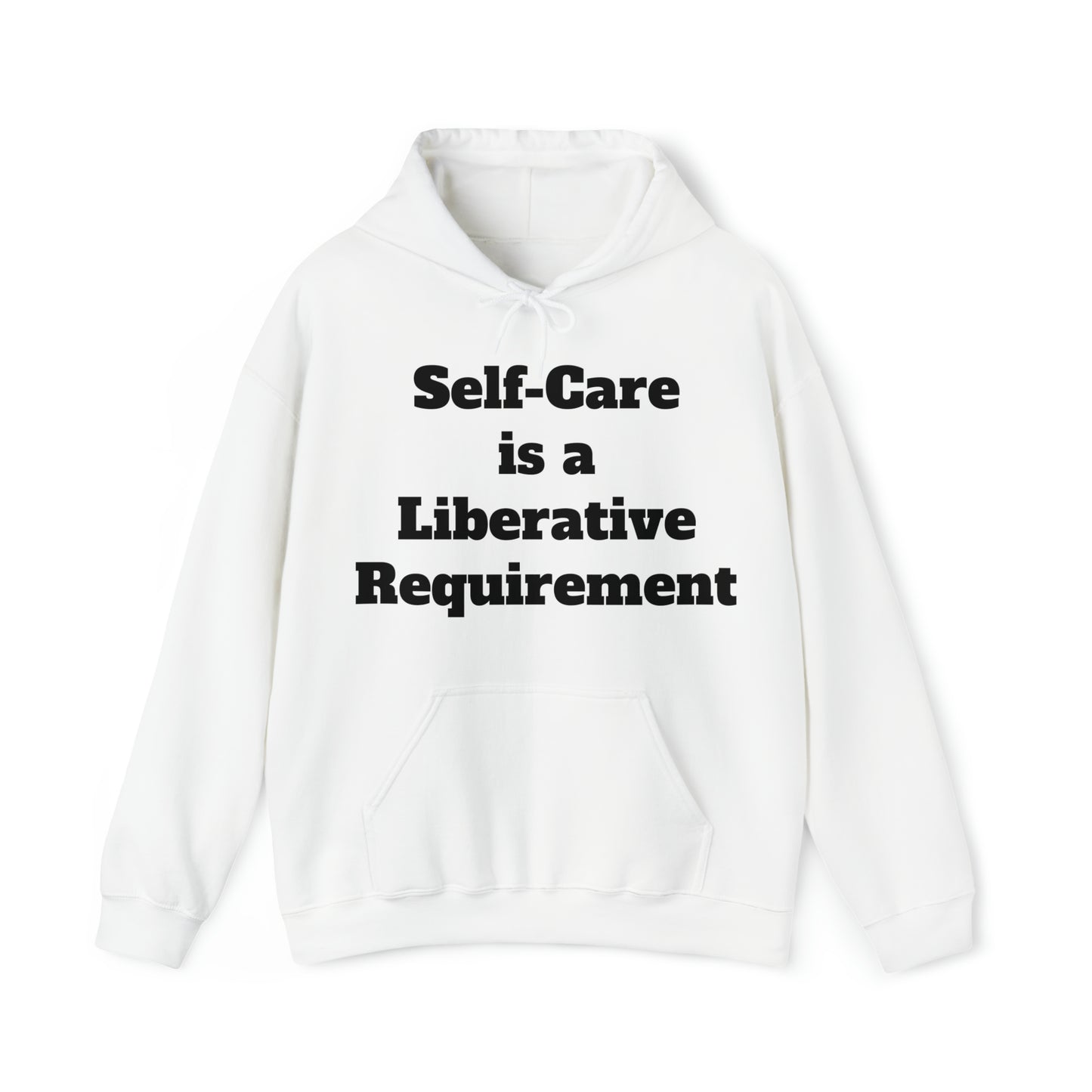 Self Care Hoodie (BW)